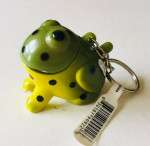 25 FUN ANIMAL LOVER KEYCHAINS/KEYRING(Dog/Pig/Chicken/Cow/Frog/Koala)