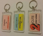 50 KEYCHAIN /KEYRING  PER ORDER MANY DIFFERENT DESIGNS NEW