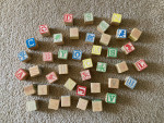 Wooden blocks