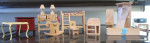 Doll House Furniture & Accessories Lot