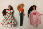 International mini-sized Barbies