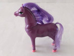 Purple long-mane horse
