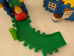 Vintage Little Tikes Waffle Blocks Build a House Complete Set