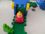 Vintage Little Tikes Waffle Blocks Build a House Complete Set
