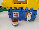 Vintage Little Tikes Waffle Blocks Build a House Complete Set