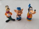 Vintage Disney 2 Goofy dogs and a pig