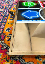DDR TOURNAMENT Dance Revolution Metal Dance Pad PS2 + Control Box