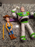 large Toy Story, GI Joe, teenage turtles figures / toys