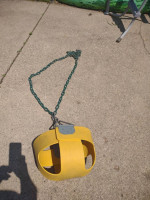 Commercial Full Bucket Swing Seat With 5'6" Plastisol Chain