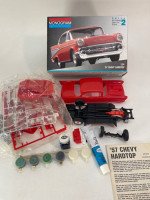 Monogram '57 Chevy Hardtop Kit #2225 1:24 Scale 1977 Vintage Model Kit