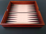 Combination Game Set Backgammon Checkers Chess Cribbage Dominos 5 in 1