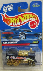Hot Wheels Trains/Rail Rodders--NEW
