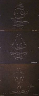 Lite-Brite Bugs Bunny refill sheets 1978