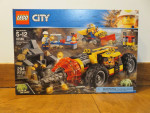 LEGO City 60186 Mining Heavy Driller, New, Sealed, Retired