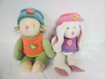 Russ Berrie Boodles and Wootles Plush Easter