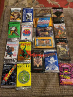 18 sealed packs 1990’s trading cards (all$75 today)