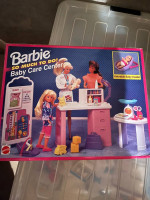 Factory sealed 1995 barbie baby care center