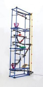 Marble run construction toy
