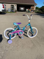 Ariel bike with training wheels