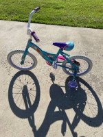 Ariel bike with training wheels