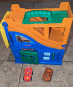 Disney\Pixar Cars Little People Wheelies Race Track Playset