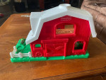 VTG Fisher Price Little People Foldable Farm Barn