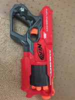 3 Nerf Guns with Extras