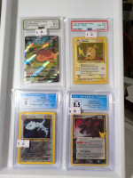 Pokemon Graded Cards FS/NFT (Read Info)