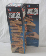 Vintage Jenga Game by Milton Bradley 1986