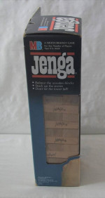 Vintage Jenga Game by Milton Bradley 1986