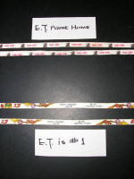 E.T., the Extra-Terrestrial, 40" SHOE/SNEAKER LACES-2 diff pairs