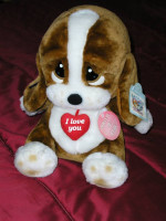 SAD SAM, I Love You - Plush Doll (BRAND NEW)