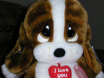 SAD SAM, I Love You - Plush Doll (BRAND NEW)
