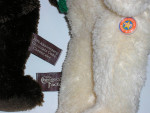 2, TEDDY (Herrington) BEARS,-Cheesecake Factory, Brand New