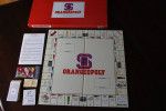 New Vtg Syracuse University Orangeopoly Monopoly Game + Bonus Ornament