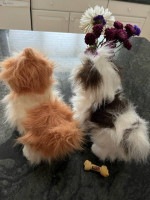 Adorable 2008 furReal Interactive Plush Puppy Dogs *Pair of Two* toys
