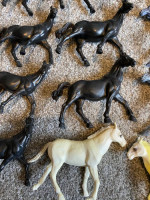 17 Greenbrier International plastic toy horses