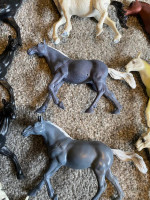 17 Greenbrier International plastic toy horses