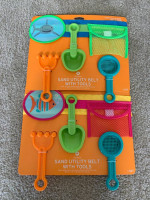 Brand New 4-Piece Sand Utility Belt with Tools