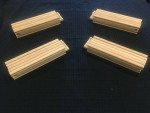 20 BRIO Wooden Railroad Toy Trains Tracks Straight Pieces Lot