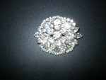 Beautiful Vintage Rhinestone Brooch
