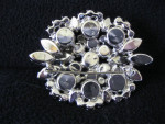 Beautiful Vintage Rhinestone Brooch