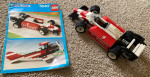 LEGO Formula 1 Racer Vintage Race Indy Car Plane Model Set #5540 1986