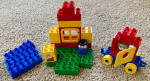 2 LEGO DUPLO Sets! Classic Vintage RARE Building Block Firefighter Set