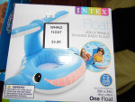 Child Whale Float  by Intex  --New in Box-Half Price--