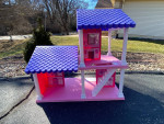 Large Cozy Cottage  Doll House wirh Furniture Barbie Size Dollhouse