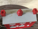 Vintage K-lineville train buildings
