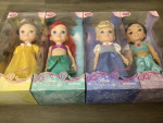 All 4 Disney Princess 18” toddler doll