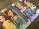 All 4 Disney Princess 18” toddler doll