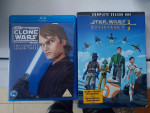 Two Star Wars Animated Series Blue Ray/DVD